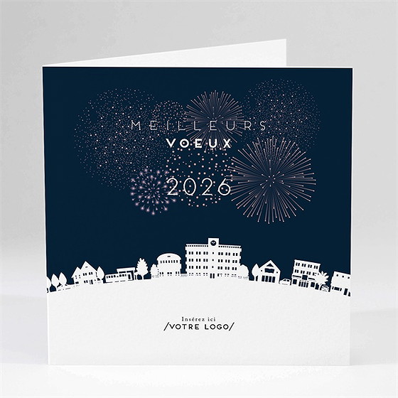 Carte de voeux immobilier