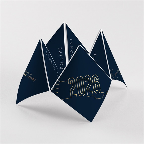 Carte de voeux Informatique origami réf.N330111