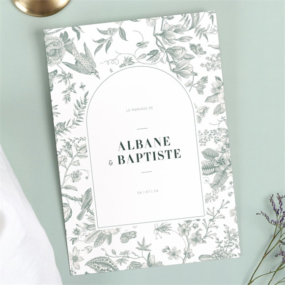 Faire-part mariage Sculpture réf.N241272