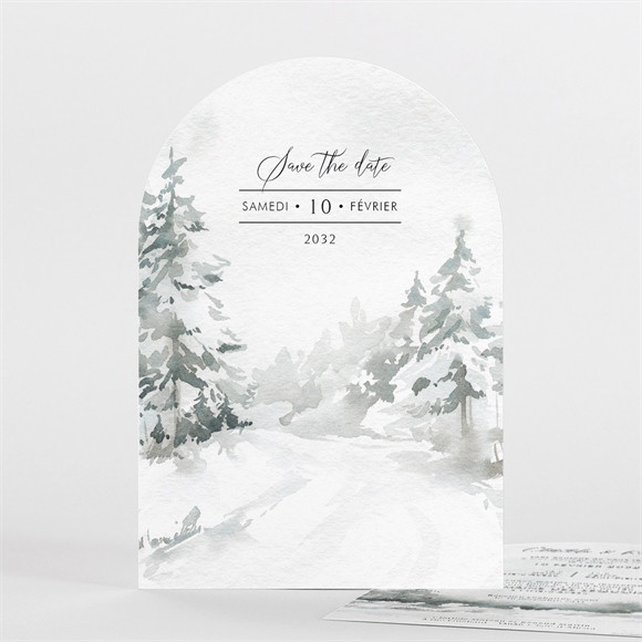 Faire-part mariage Montagnes arche réf.N27105