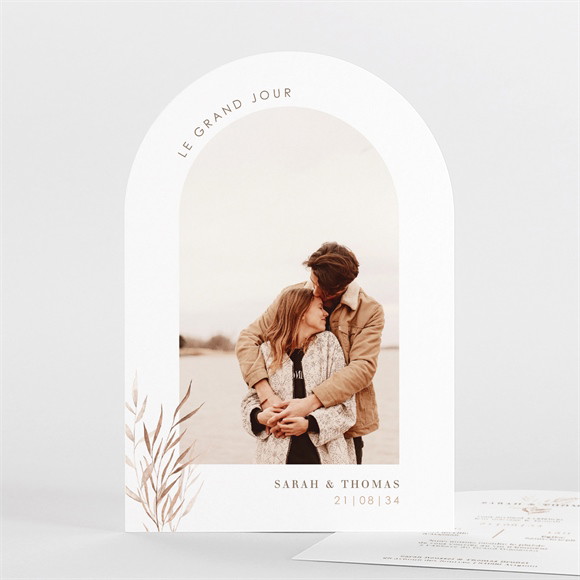 Faire-part mariage L'arche réf.N27110