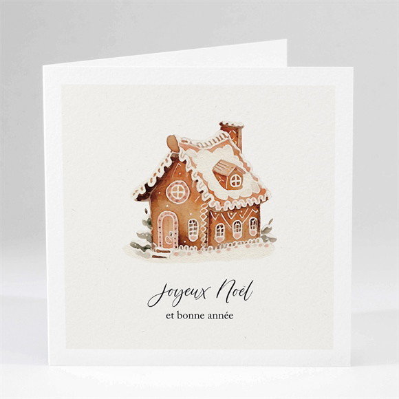 Carte de voeux Maison gourmande réf.N451567