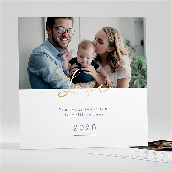 Carte de voeux love