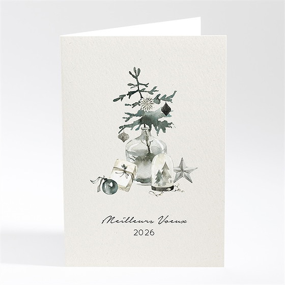 Carte de voeux conte de noël