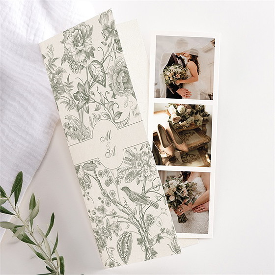 Remerciement mariage romance