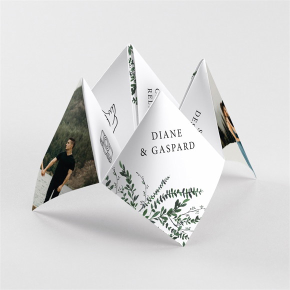 Faire-part mariage Evidemment cocotte réf.N330124