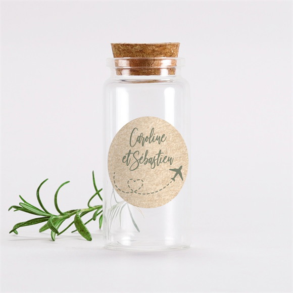 Mignonette mariage Billet d'avion réf.N3601826