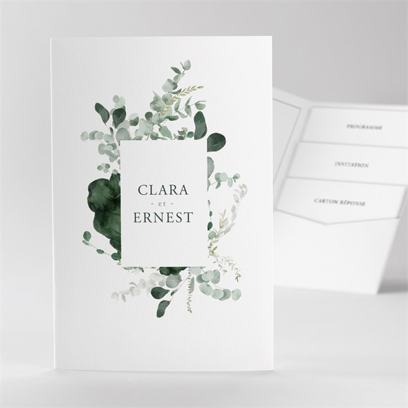 Faire-part mariage Tendre Murmure réf.N84179