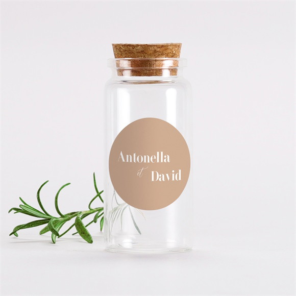 Mignonette mariage Engagés sticker réf.N3601862