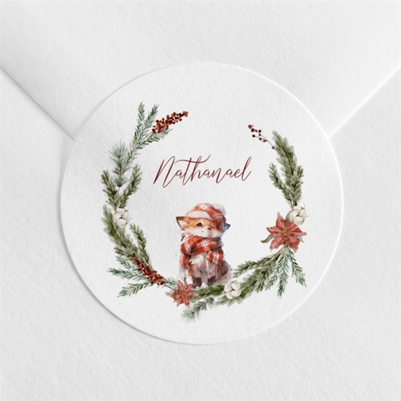 Sticker naissance Hiver réf.N3601863