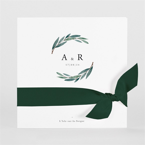 Faire-part mariage Notre Chemin réf.N461107