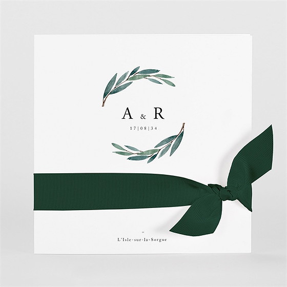 Faire-part mariage notre chemin