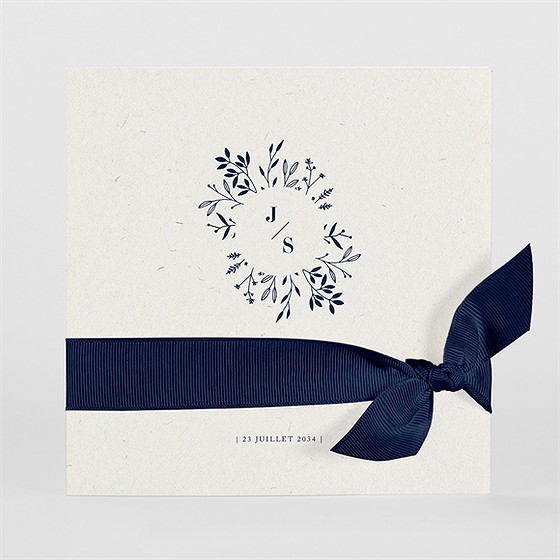 Faire-part mariage notre idylle