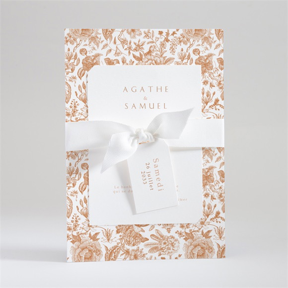 Faire-part mariage Passionnément réf.N99168