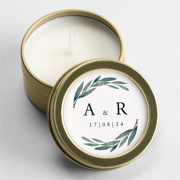 Bougie mariage Notre Chemin Or réf.N3601882