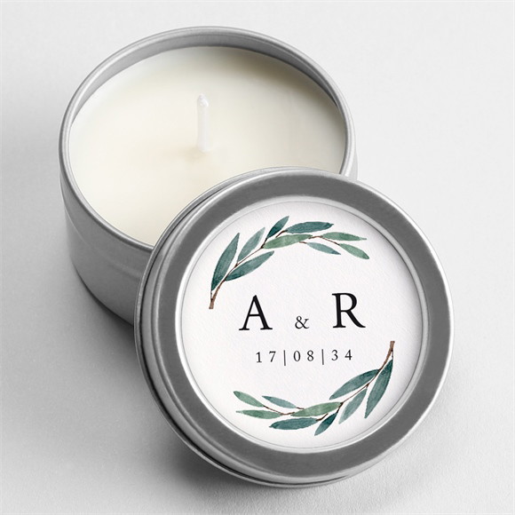 Bougie mariage Notre Chemin Argent réf.N3601883