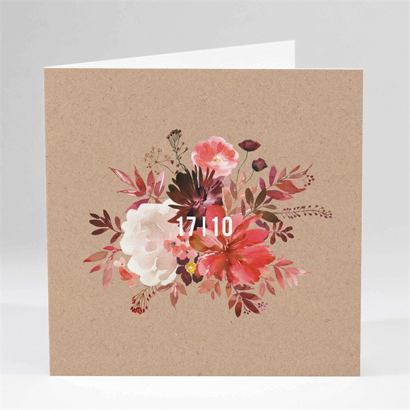 Faire-part mariage Floral réf.N451574