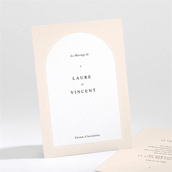 Carton d'invitation mariage Volupté réf.N211630