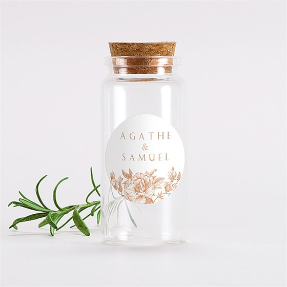 Mignonette mariage passionnément sticker