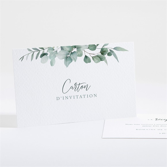 Carton d'invitation mariage Lyrisme réf.N161269