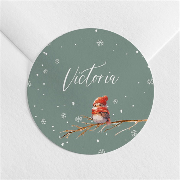 Sticker naissance Flocons de neige réf.N3601955