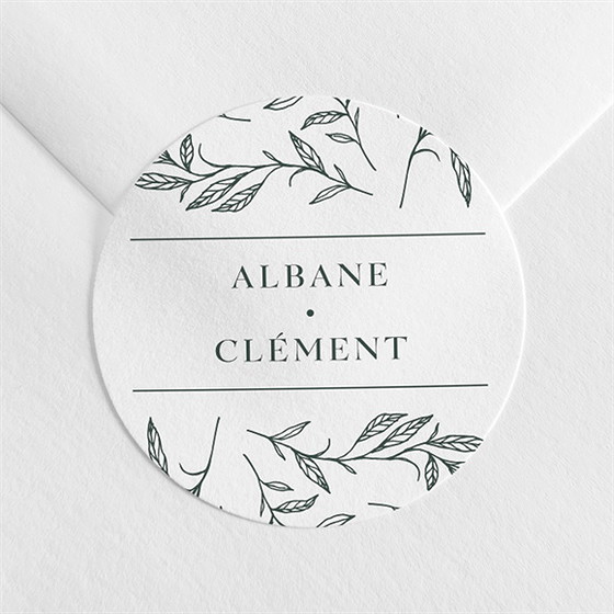 Sticker mariage toi c'est moi