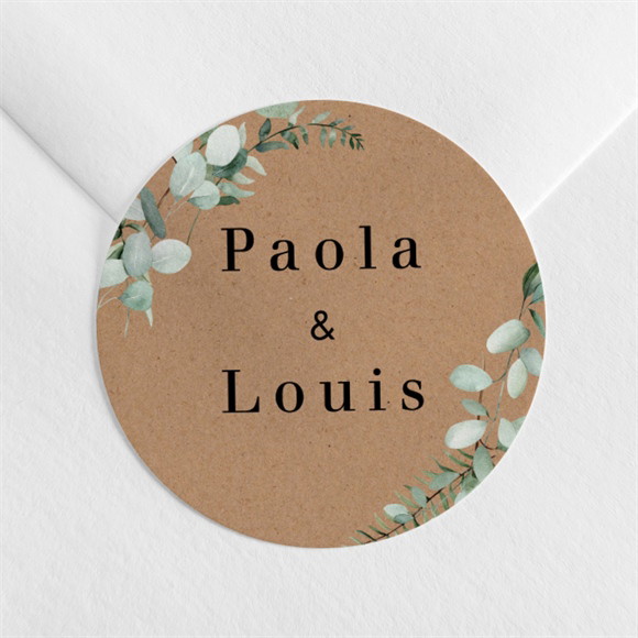 Sticker mariage Encapsulés réf.N3601964