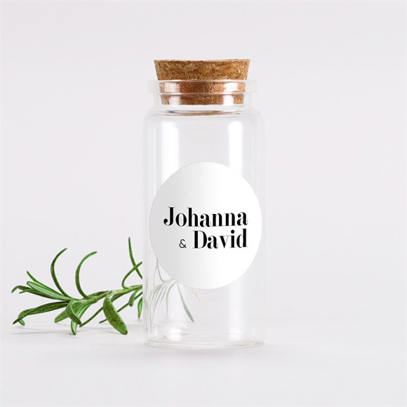 Mignonette mariage Tendance sticker réf.N3601976