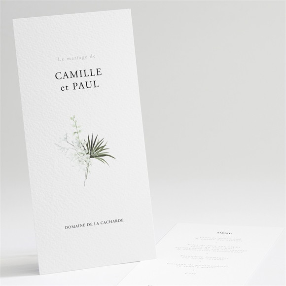 Menu mariage Tropical réf.N221283