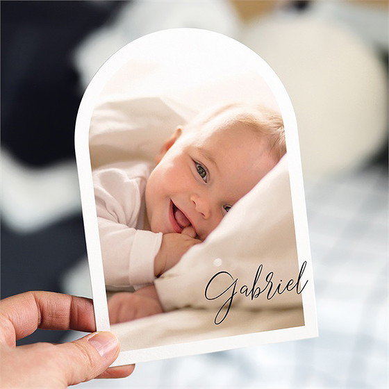 Faire-part naissance belle ebauche