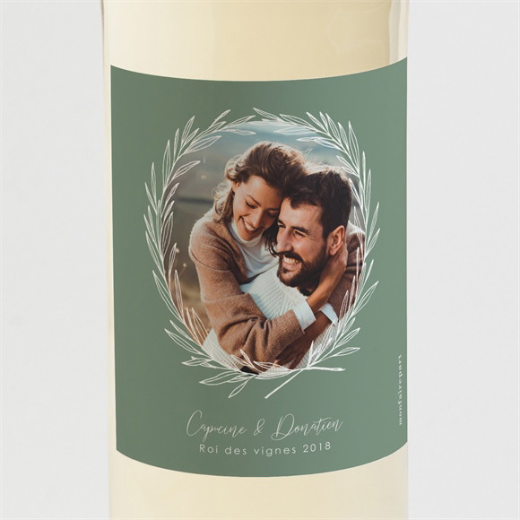 Etiquette de bouteille mariage Tout pour Toi réf.N3002037