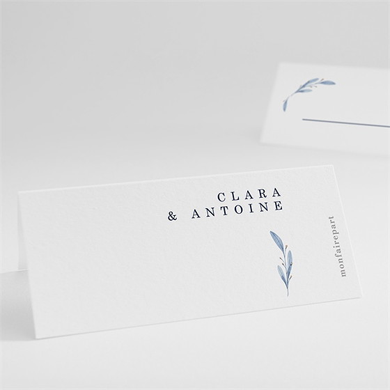 Marque-place mariage pureté