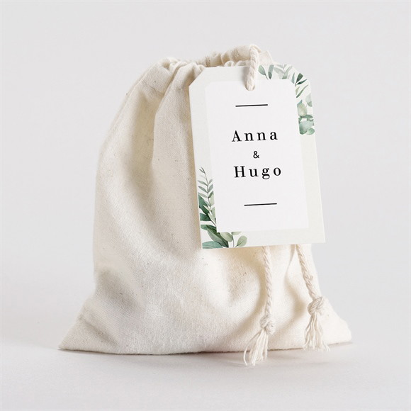 Pochon mariage  Emeraude réf.N291732