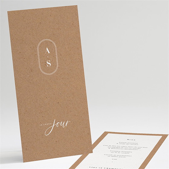 Menu mariage notre absolu