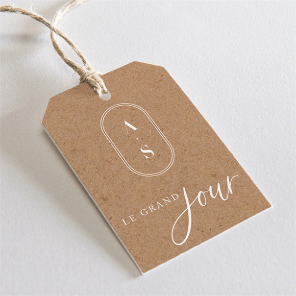 Etiquette mariage Notre Absolu réf.N291733