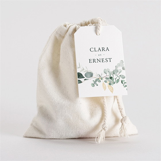 Pochon mariage  tendre murmure