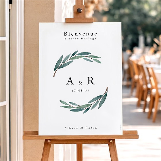 Panneau bienvenue notre chemin