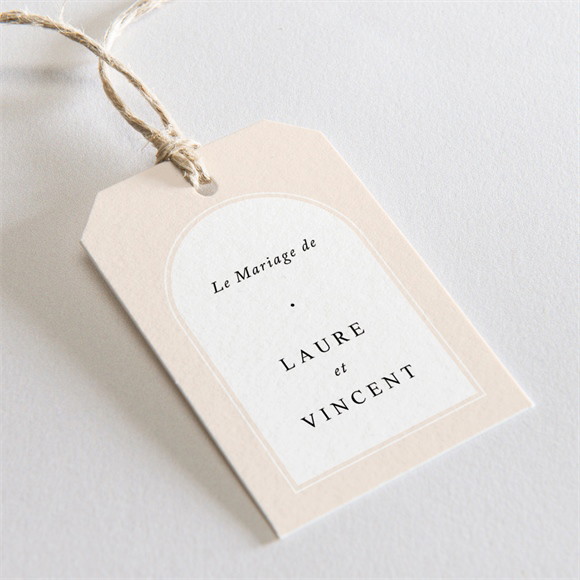 Etiquette mariage Volupté réf.N291757