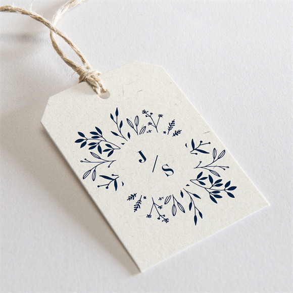 Etiquette mariage Notre Idylle réf.N291758