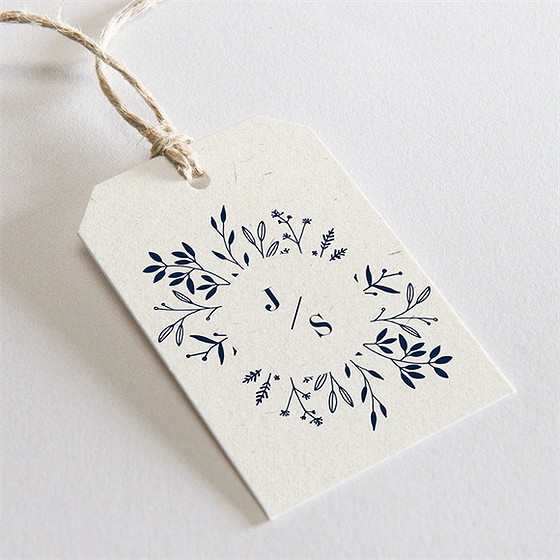 Etiquette mariage notre idylle