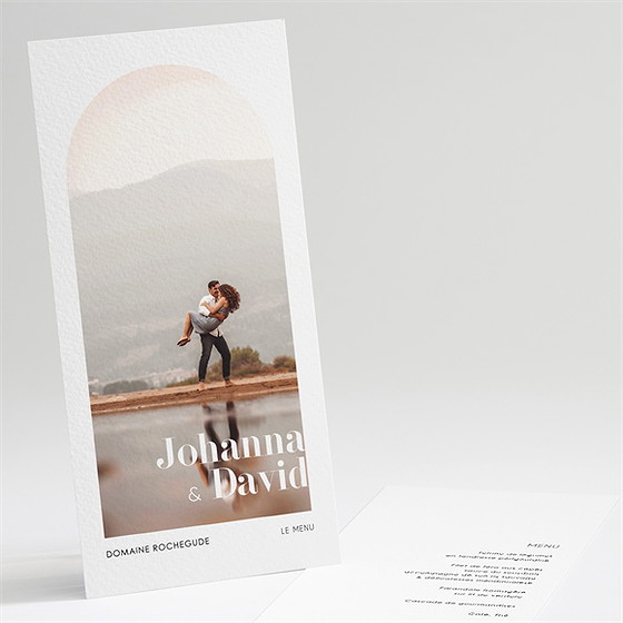 Menu mariage tendance