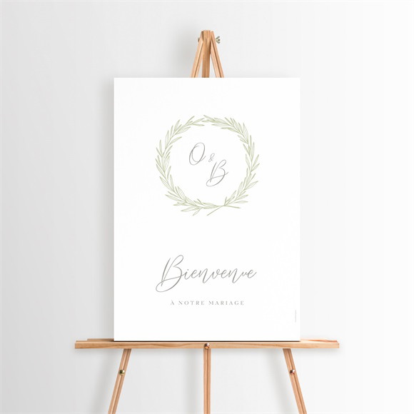 Panneau bienvenue Tendre Elegance réf.N260233