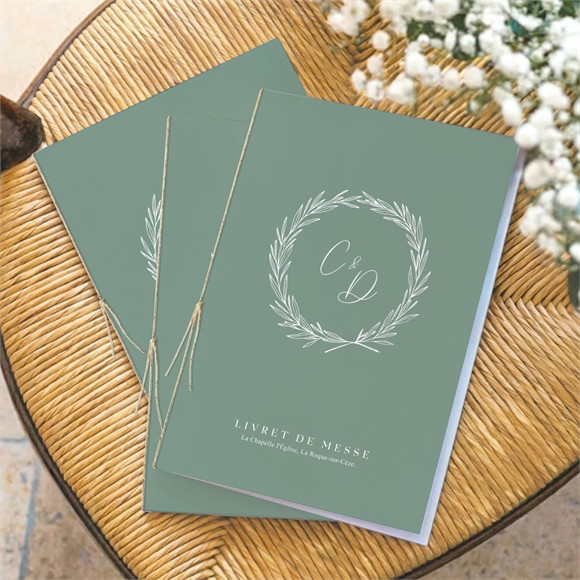 Livret de messe mariage Tout pour Toi réf.N491422