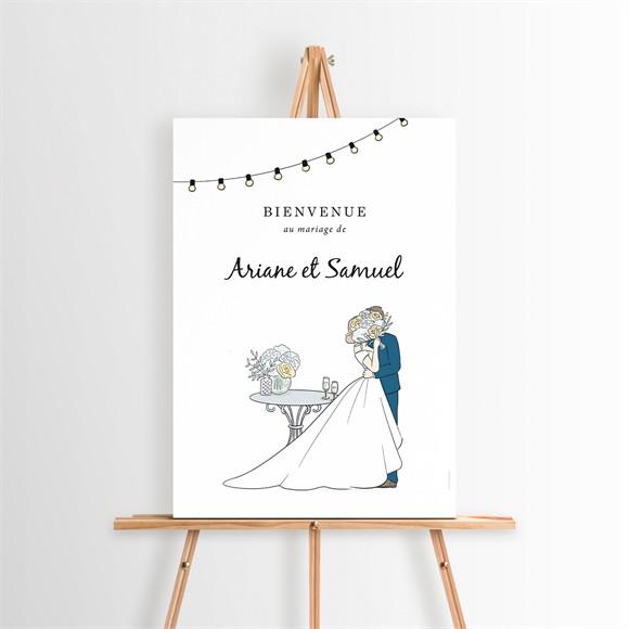 Panneau bienvenue Guinguette réf.N260235