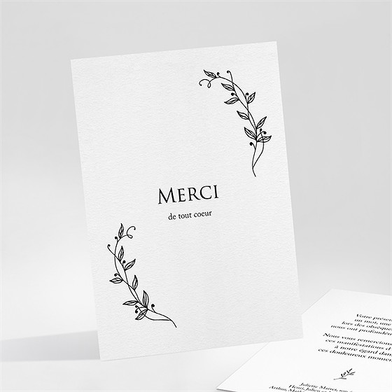 Remerciement décès gratitude