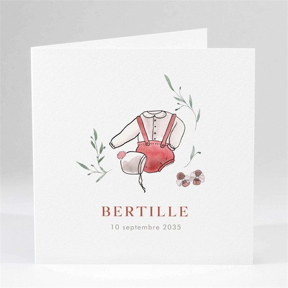 Faire-part naissance P'tite fille réf.N451598