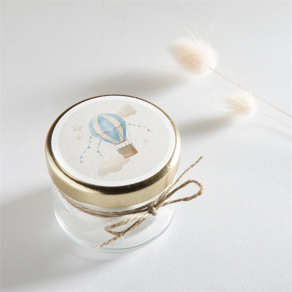 Sticker baptême Ma Montgolfière réf.N3602039