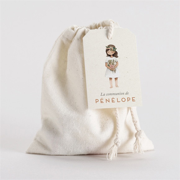 Pochon communion Petite fille réf.N291806