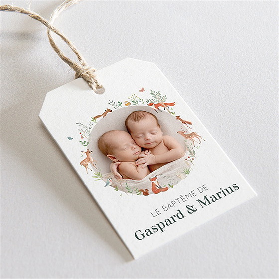 Etiquette baptême forêt