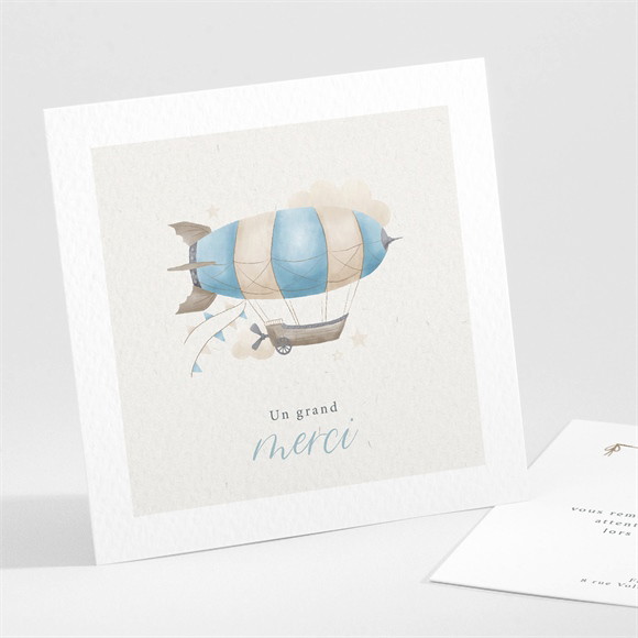 Remerciement baptême Ma Montgolfière réf.N301560